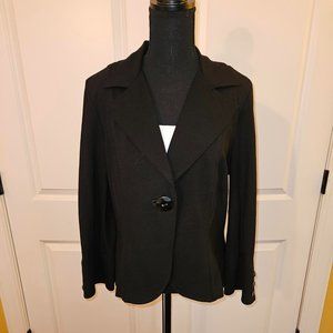 CAbi Black Blazer and Skirt